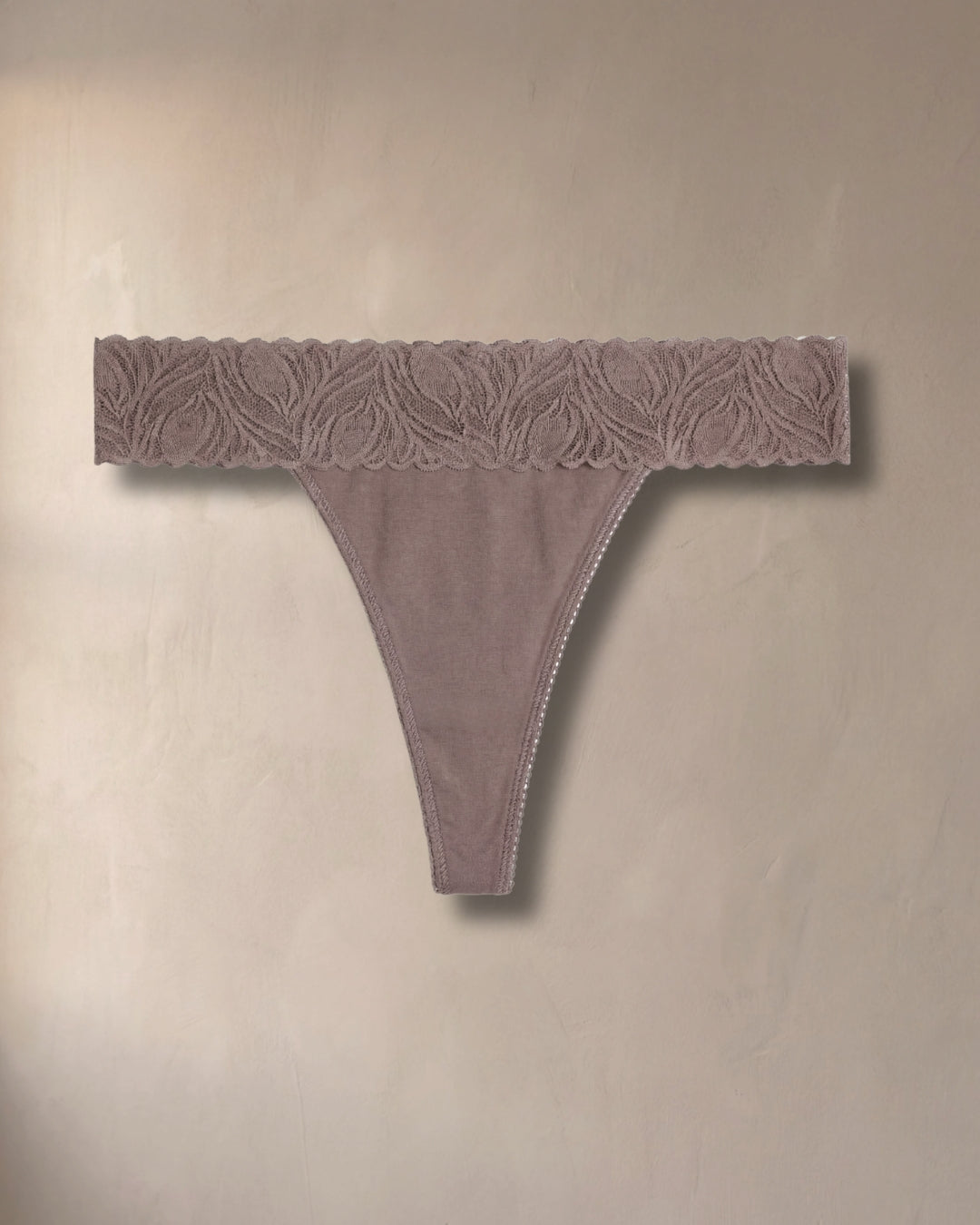 Limited Edition XO Thong + Crew Tank in True Taupe