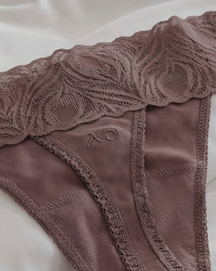 Limited Edition XO Embroidered Thong