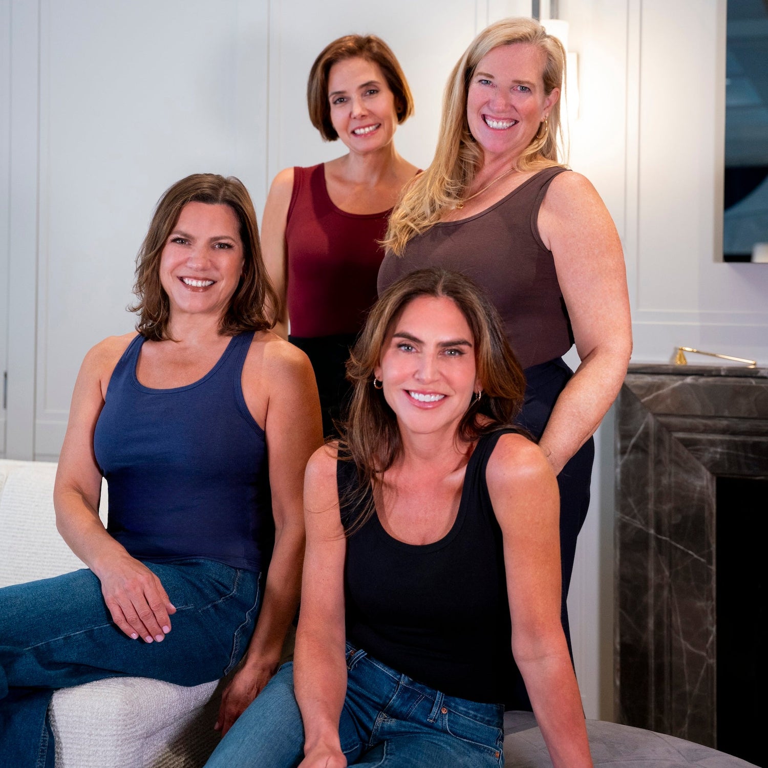 Mona, Beth, Kathy and Tirzah - the founders of Camofleur.