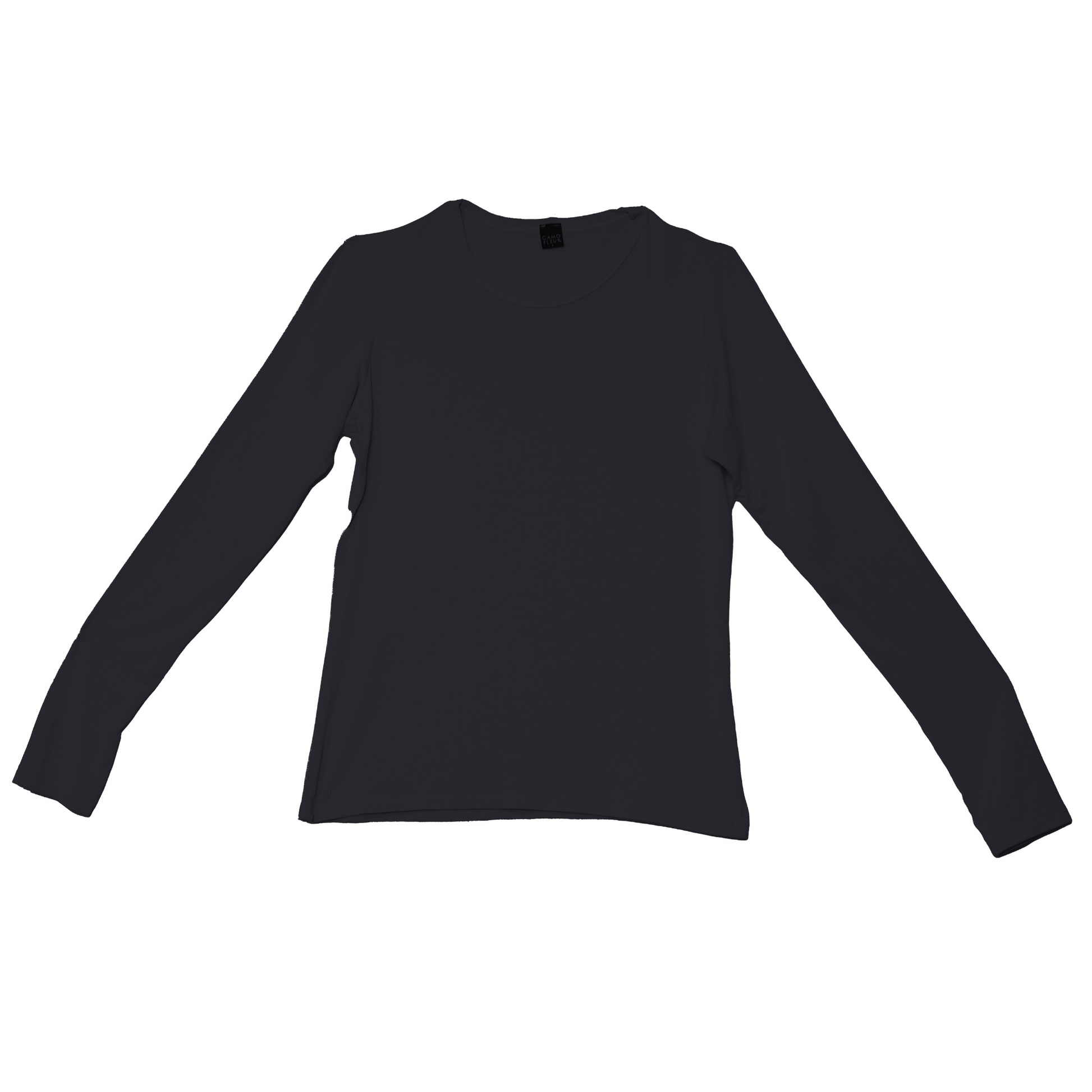 bamboo lounge top in noir black perfect for changing temperatures